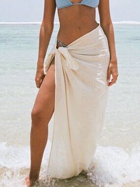 Aila blue SARONG cover up